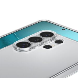 coque liquid crystal pour samsung galaxy s26 ultra spigen cristal transparent