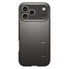 coque tough armor ”t” mag magsafe pour iphone 17 pro spigen gris gunmetal