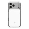 coque ultra hybrid ”t” mag magsafe pour iphone 17 pro spigen blanc brillant