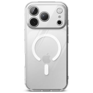 coque fusion magnetic magsafe pour iphone 17 pro ringke transparent