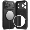 coque silicone magnetic magsafe pour iphone 17 pro ringke noir