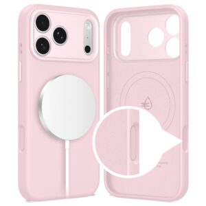 coque uniq magsafe pour iphone 17 pro tech protect rose