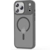 coque magmat magsafe pour iphone 17 pro tech protect gris crayon mat