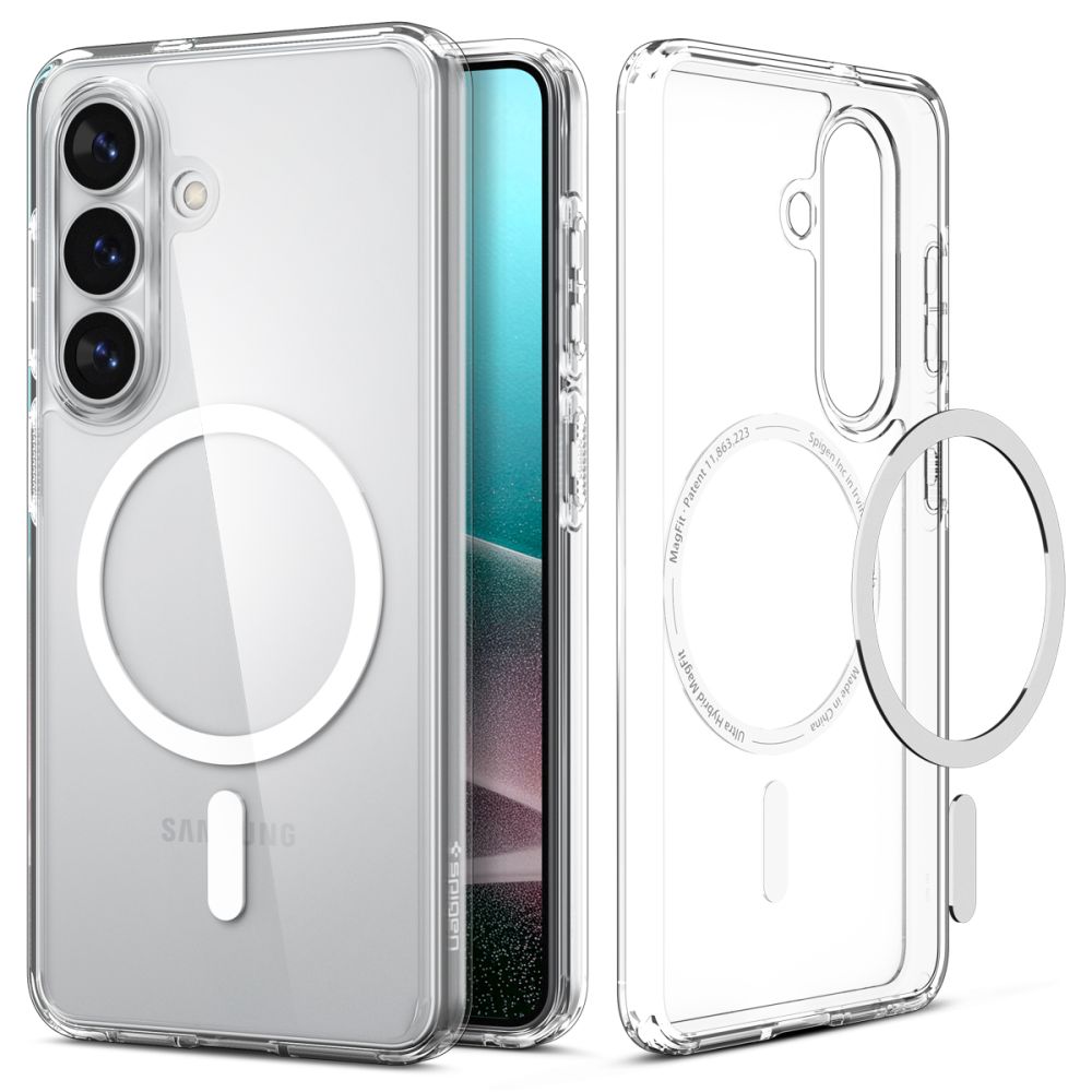 coque samsung galaxy s26 ultra hybrid spigen blanc
