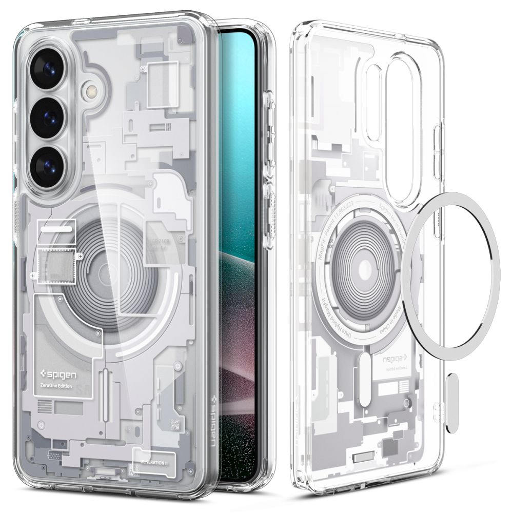 coque samsung galaxy s26 ultra hybrid spigen blanc