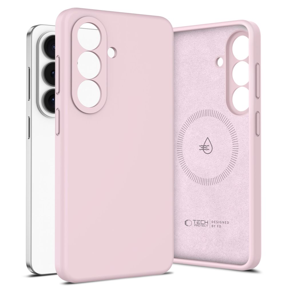coque samsung galaxy s26 tech protect rose