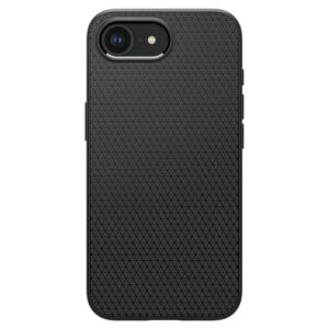 coque iphone 16e / 17e liquid air spigen noir mat