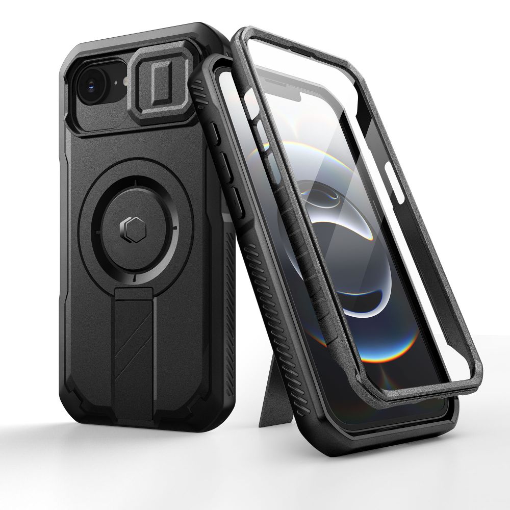 coque iphone 16e / 17e tech protect noir