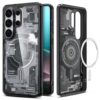 coque ultra hybrid magsafe pour samsung galaxy s26 ultra spigen zero one noir