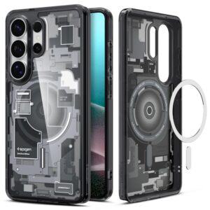 coque ultra hybrid magsafe pour samsung galaxy s26 ultra spigen zero one noir