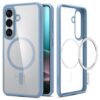 coque samsung galaxy s26+ ultra hybrid spigen bleu ciel