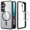 coque samsung galaxy s26+ ultra hybrid spigen noir mat