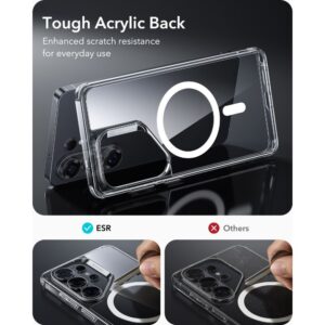 coque classic hybrid magsafe pour samsung galaxy s26 ultra esr transparent