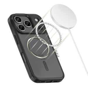 coque iphone 17 pro max magmat tech protect noir mat