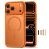 coque iphone 17 pro max magpeak tech protect orange