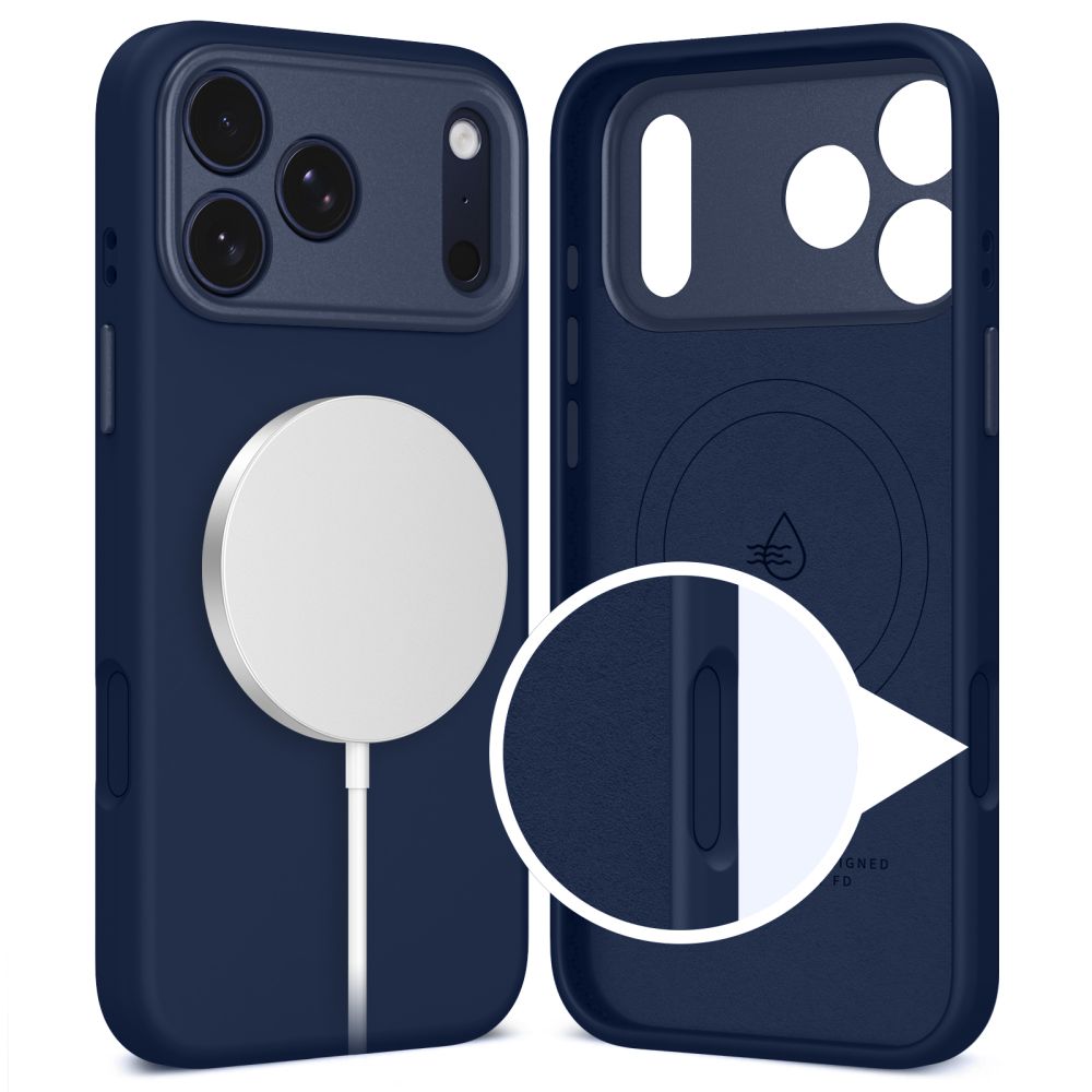 coque iphone 17 pro max tech protect bleu