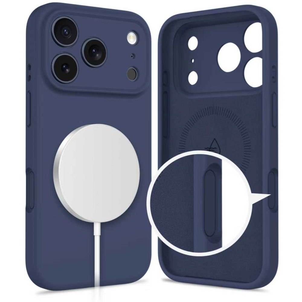 coque iphone 17 pro max tech protect bleu