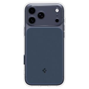 coque iphone 17 pro max ultra hybrid spigen bleu
