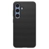 coque samsung galaxy s25 liquid air spigen noir mat