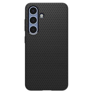 coque samsung galaxy s25 liquid air spigen noir mat