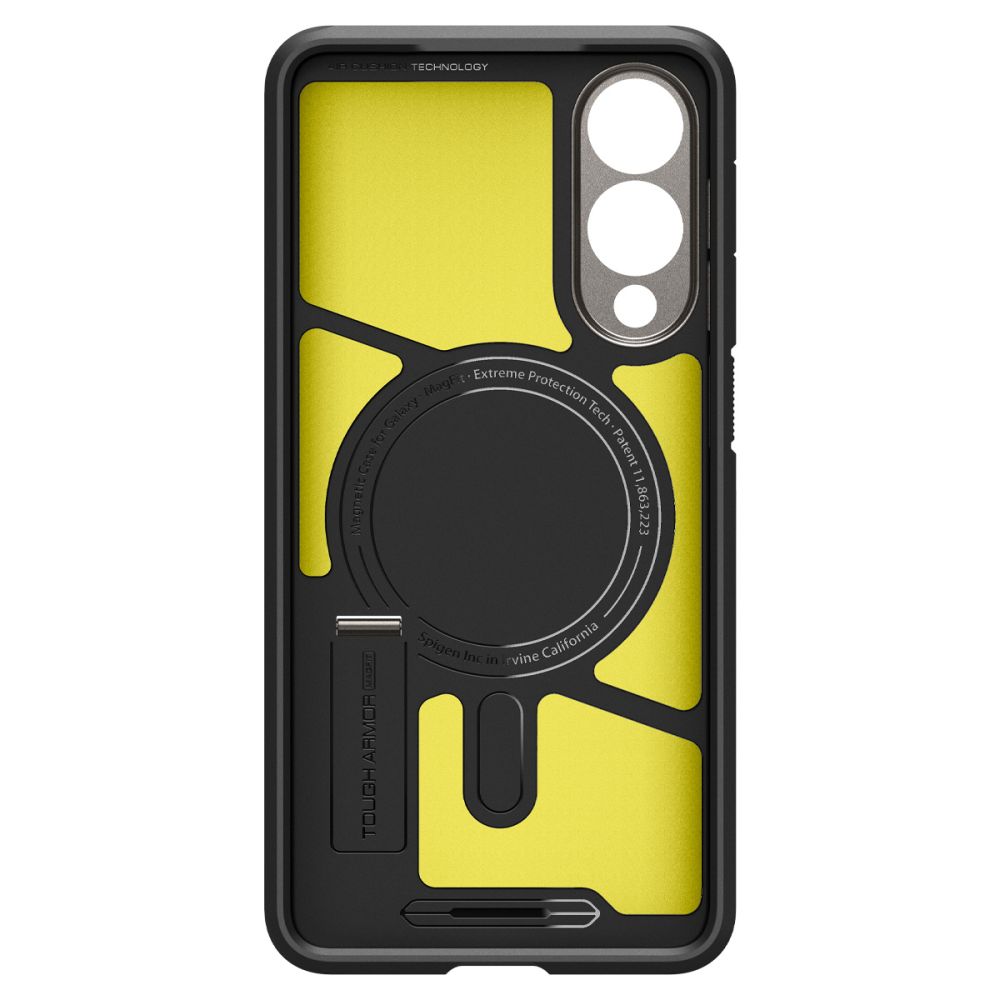 coque samsung galaxy s25 tough armor spigen anthracite