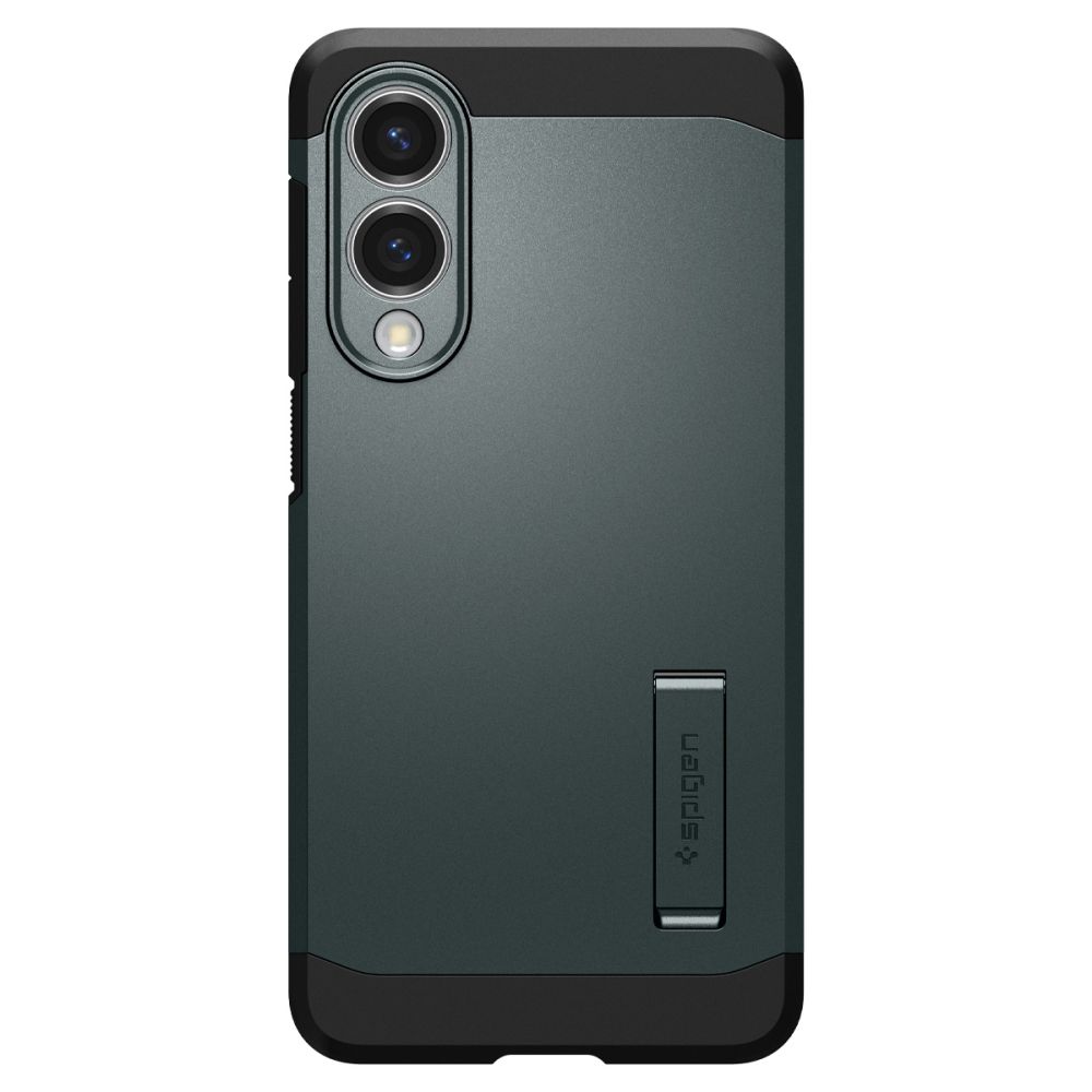 coque samsung galaxy s25 tough armor spigen vert