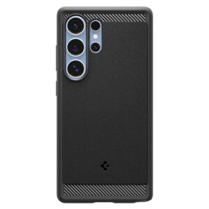 coque samsung galaxy s25 ultra rugged armor spigen noir mat