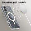 coque iphone 16 flexair hybrid tech protect transparent
