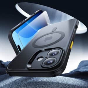 coque iphone 16 esr noir mat