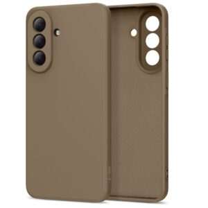 coque samsung galaxy a57 5g tech protect icon marron