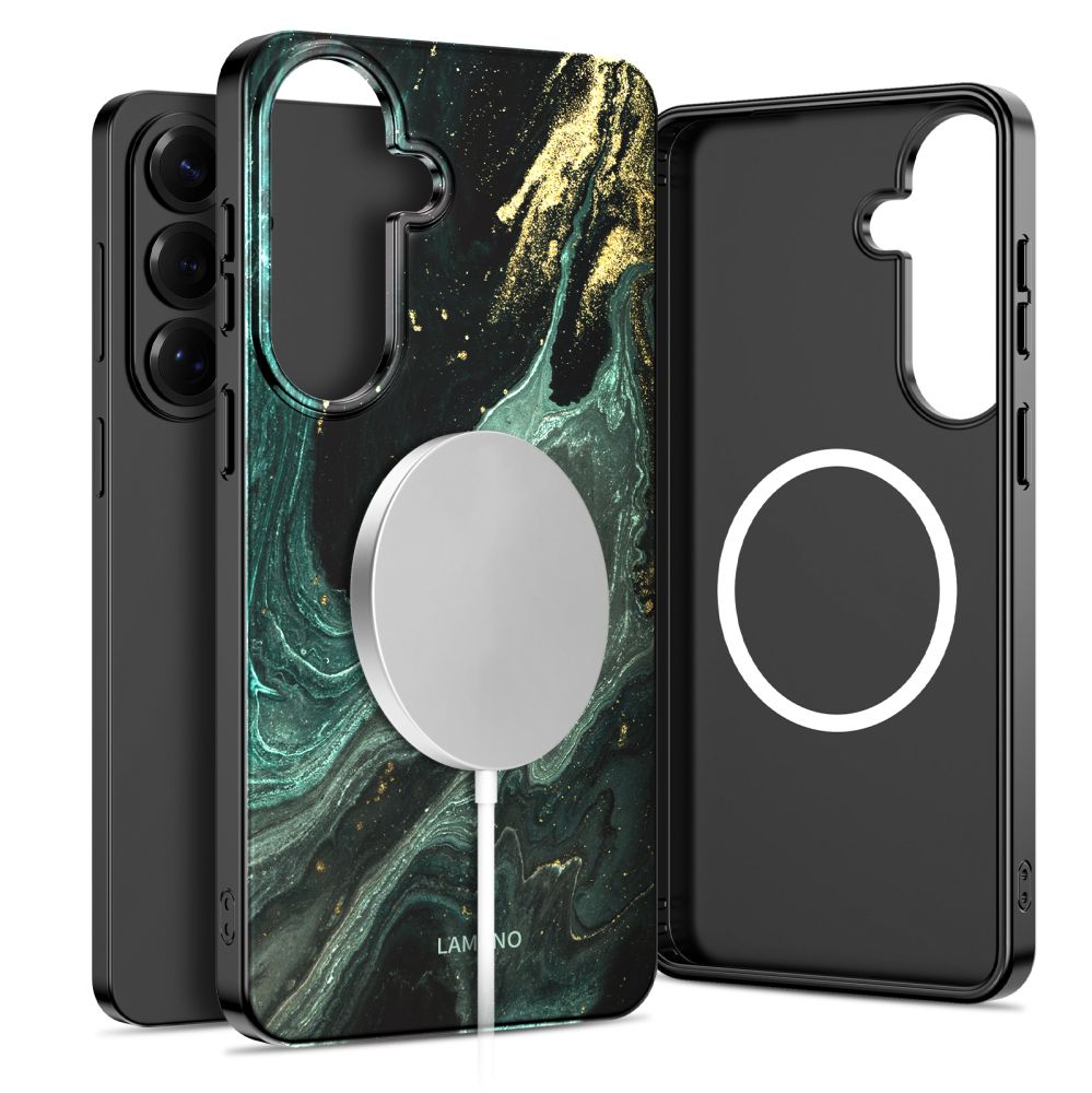 coque samsung galaxy a57 5g tech protect lamano magsafe vert