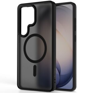 coque magmat magsafe pour samsung galaxy s26 ultra tech protect noir mat