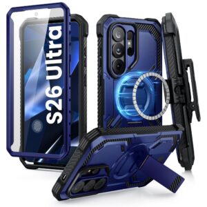 coque iblsn armorbox clip magsafe pour samsung galaxy s26 ultra supcase bleu cobalt