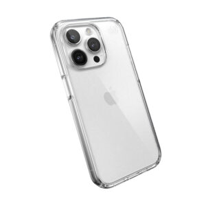 coque iphone 15 pro presidio perfect clear speck transparent