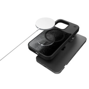coque iphone 15 pro max relax sand magsafe stm noir