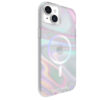 coque iphone 15 plus soap bubble magsafe case mate irisé