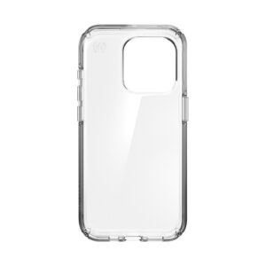 coque iphone 15 pro presidio perfect clear speck transparent
