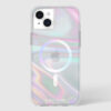 coque iphone 15 plus soap bubble magsafe case mate irisé