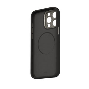 coque iphone 15 pro napa magsafe moshi noir