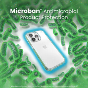 coque iphone 15 pro presidio perfect clear speck transparent
