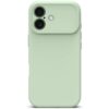 coque silicone magsafe pour iphone 17 tech protect sauge