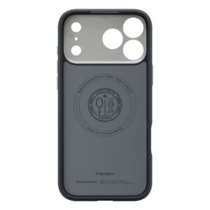 coque nano pop mag magsafe pour iphone 17 pro spigen noir sésame