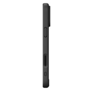 coque ultra hybrid mag magsafe pour iphone 17 pro spigen noir givré