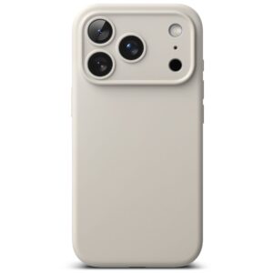 coque silicone magnetic magsafe pour iphone 17 pro ringke pierre
