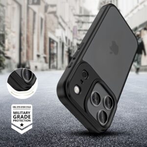coque magmat pour iphone 17 pro tech protect noir mat