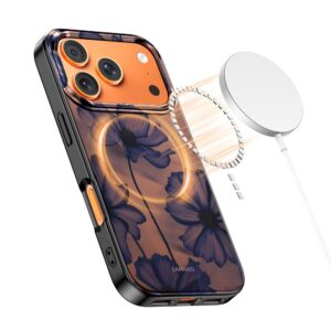 coque lamano magsafe pour iphone 17 pro tech protect nuit velours