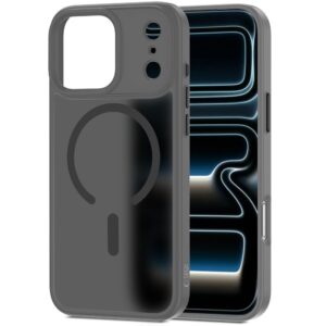 coque magmat magsafe pour iphone 17 pro tech protect gris crayon mat