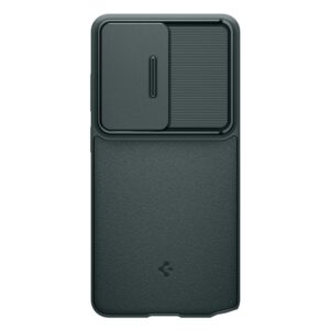 coque optik armor pour samsung galaxy s26 ultra spigen vert abyssal