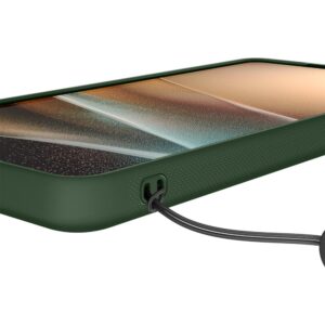 coque nano pop magsafe pour samsung galaxy s26 ultra spigen vert avocat