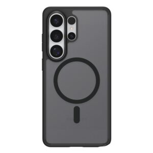 coque ultra hybrid magsafe pour samsung galaxy s26 ultra spigen noir givré